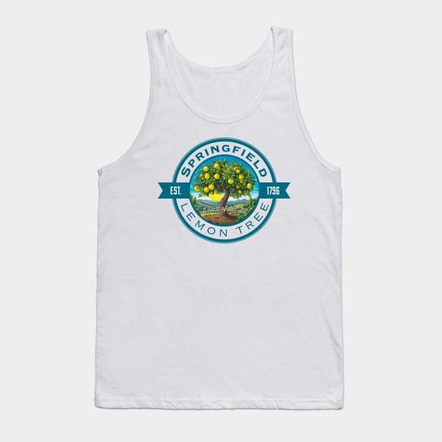 Springfield Lemon Tree Tank Top by kvothewordslinger